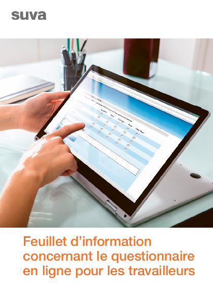 Questionnaire: feuillet d’info pour les travailleurs